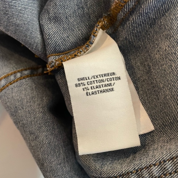 Bagatelle Jeans Women’s Blue Medium Wash High-Rise Cropped Wide Leg Size 22W - Picture 7 of 12